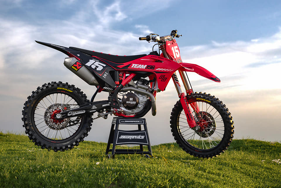 CUT DOWN GRAPHICS FOR GAS GAS