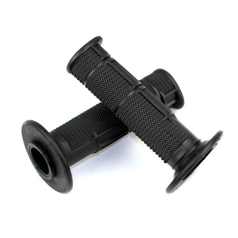 Black colour waffle grips