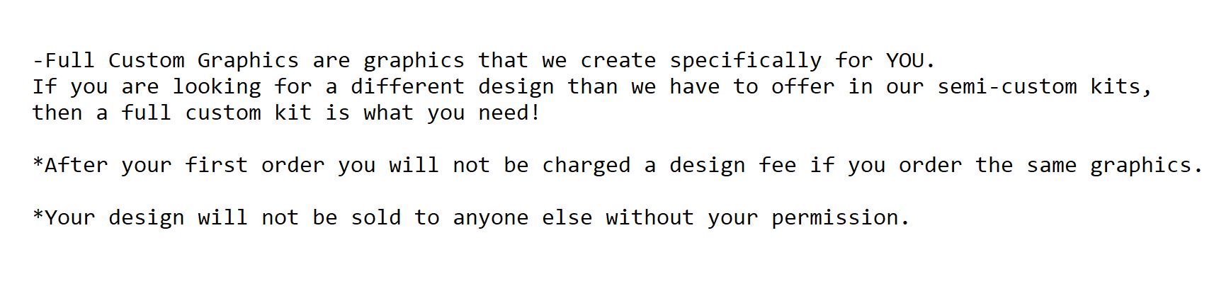 Fullu Cstomized Special Graphics