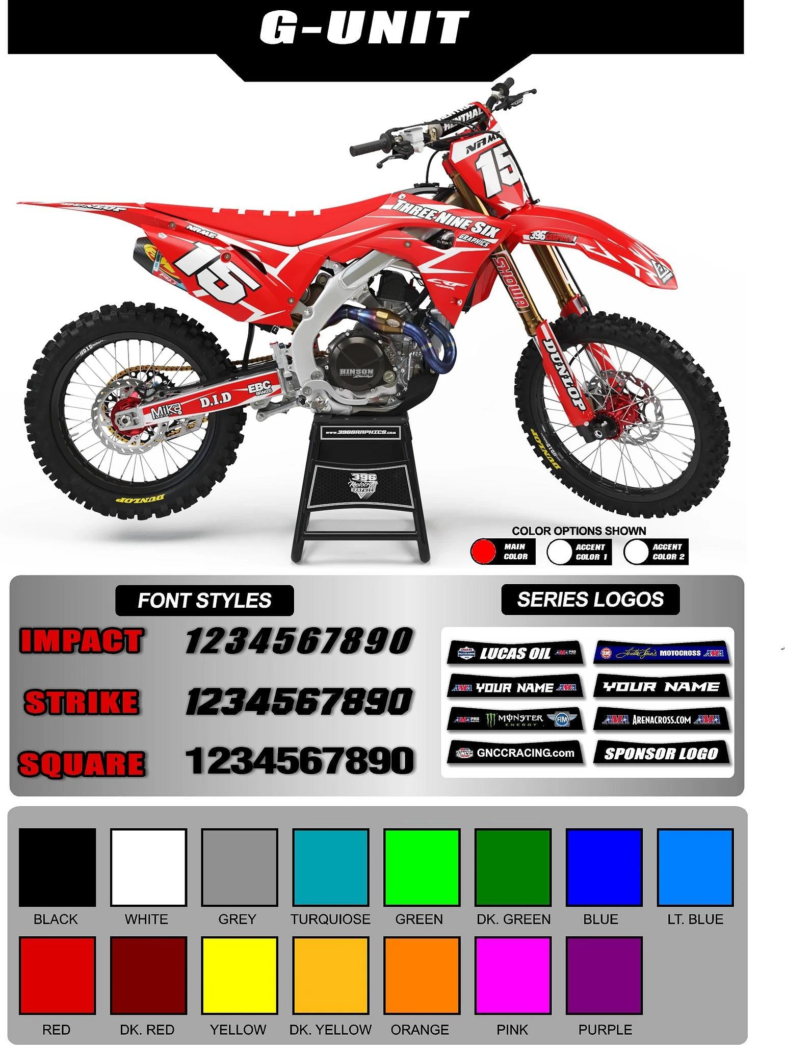 Honda Graphics Font style