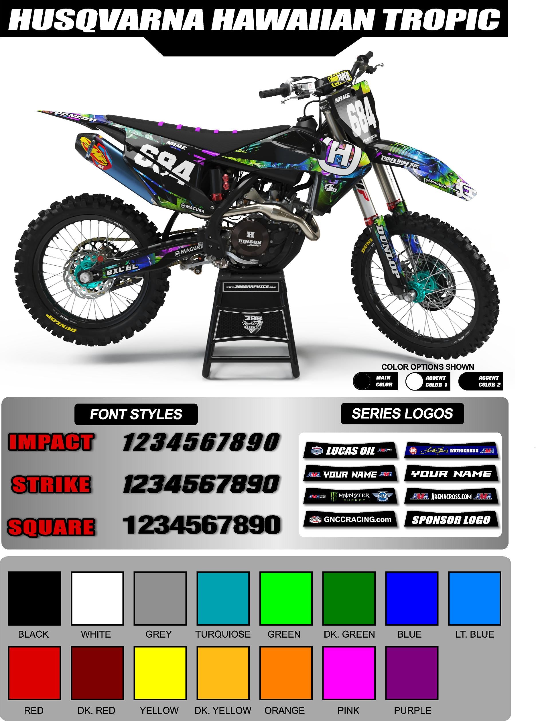 HUSQ HAWAIIAN TROPIC