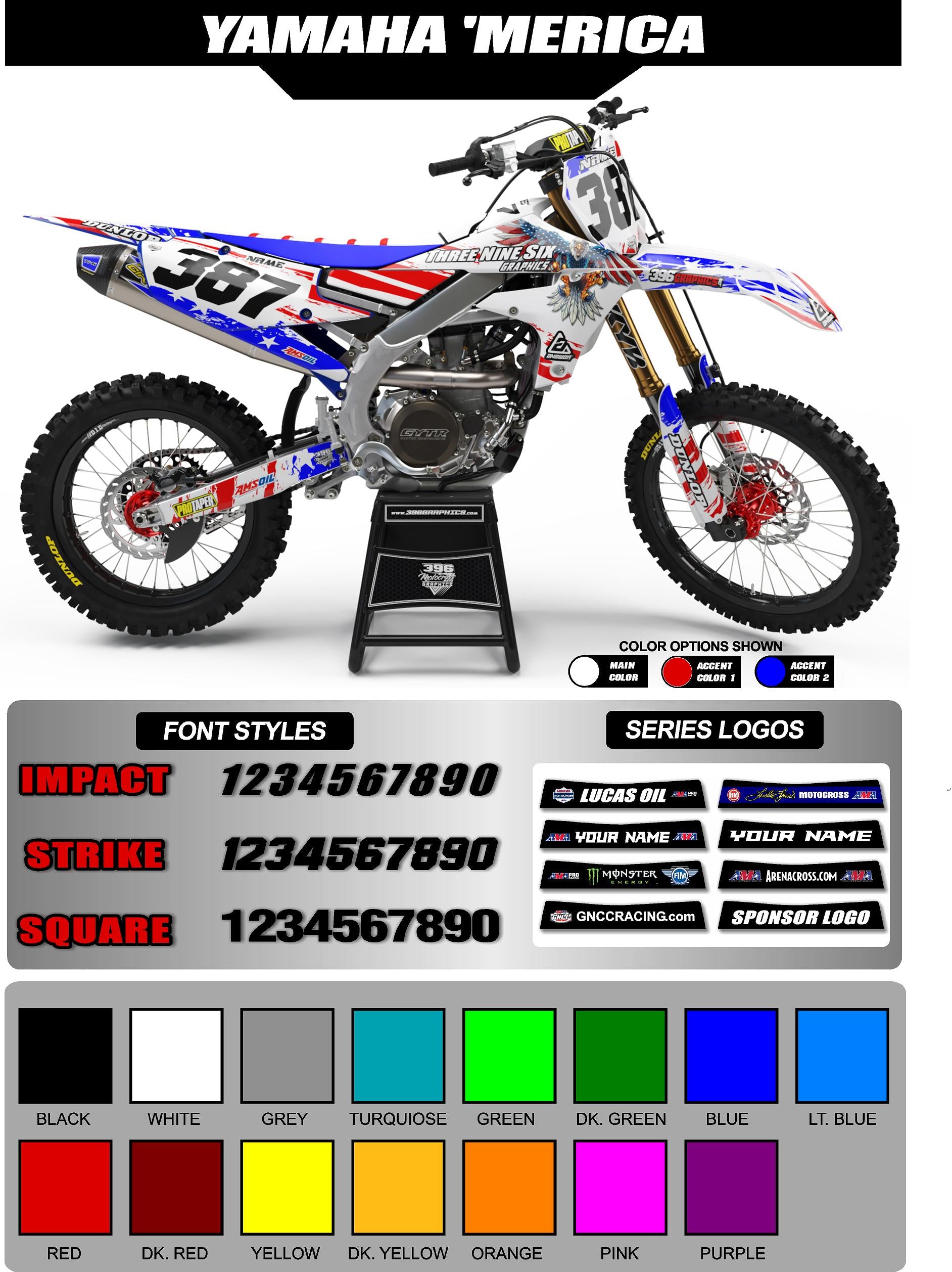 Yamaha Merica Graphics