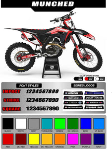 MUNCHED GRAPHICS FOR HONDA