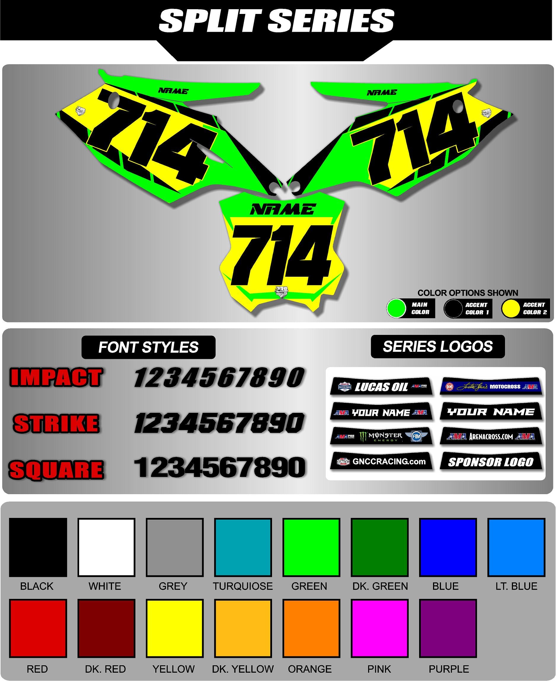 Split series Graphics