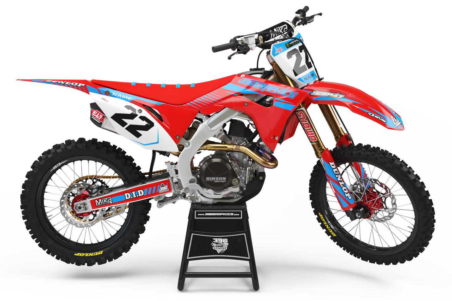 RWARR GRAPHICS FOR HONDA