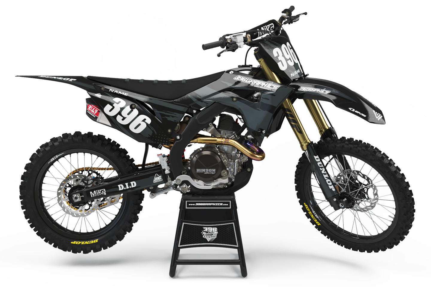 SMOKED GRAPHICS FOR HONDA