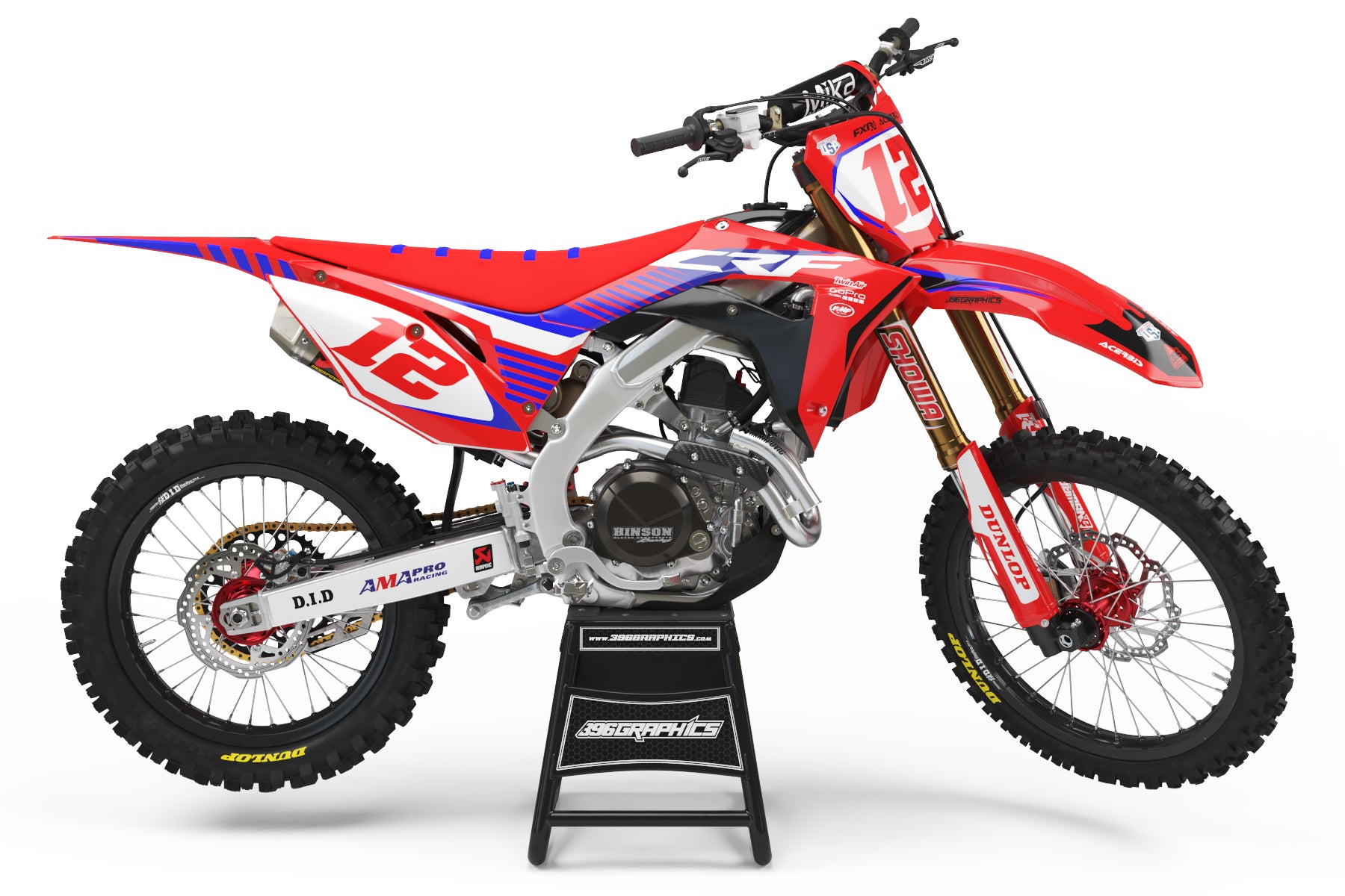 Graphis for honda red