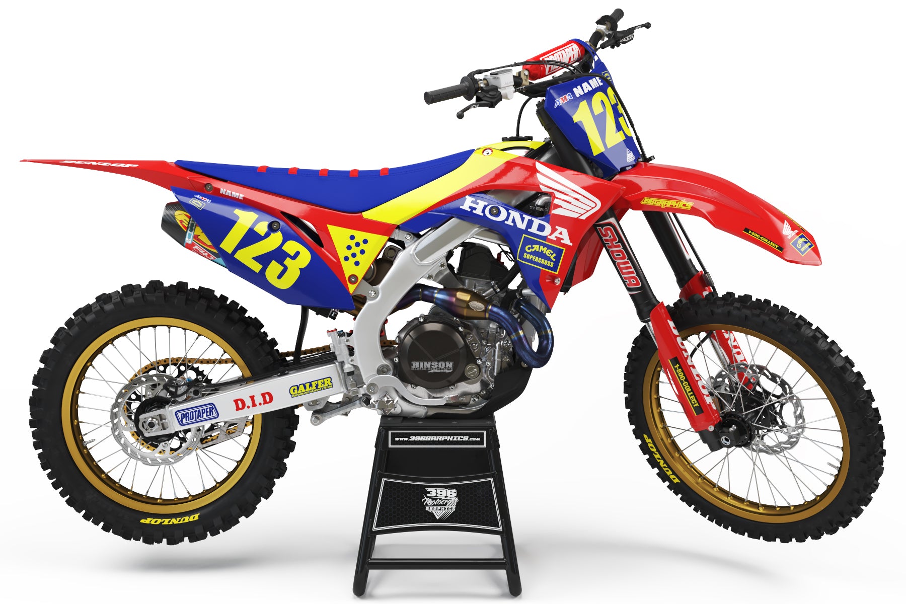 OL' CAMEL GRAPHICS FOR HONDA – 396graphics