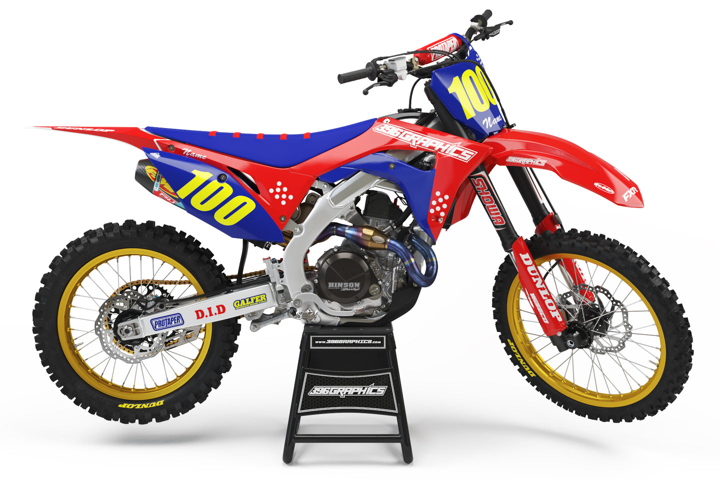 OLD SCHOOL GRAPHICS FOR HONDA