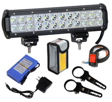 Load image into Gallery viewer, 12&quot; Rechargeable Battery Light Bar Pkg.