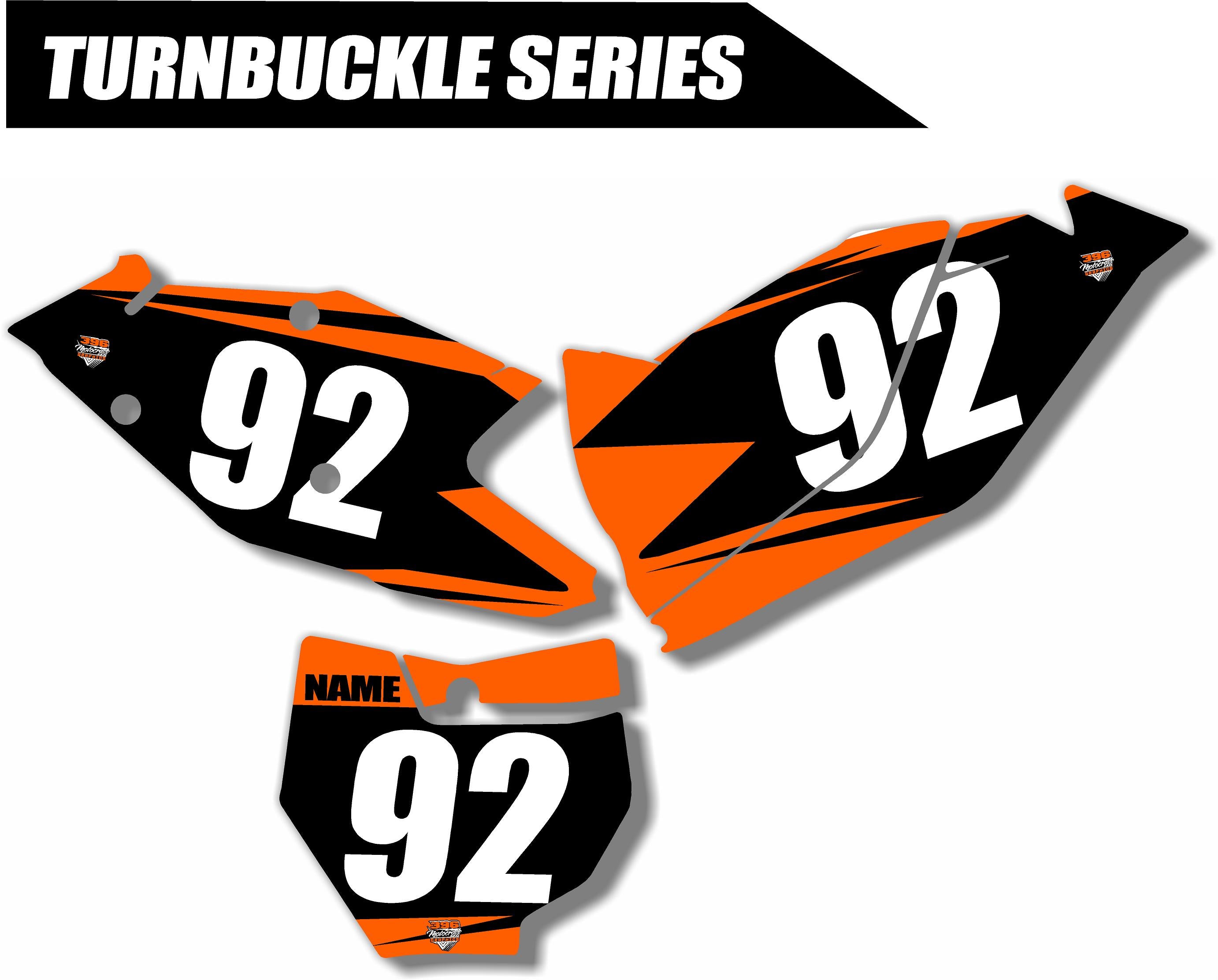 Turnbuckle Series Decals